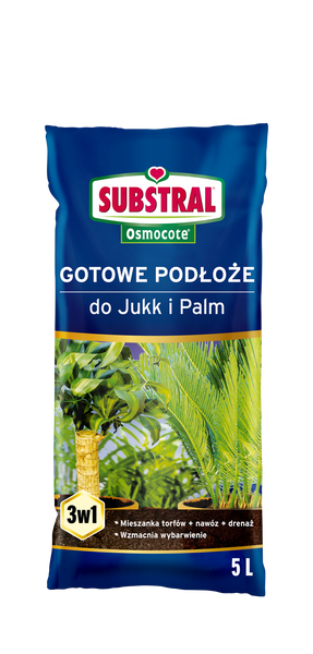 Substral Osmocote Торфосуміш для зелених рослин і пальм 5л 1116101 фото
