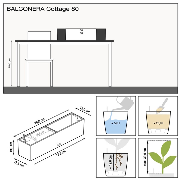 BALCONERA Cottage 80 мокко 15615 фото