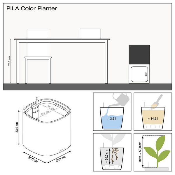 PILA Color Planter блакитний 15901 фото