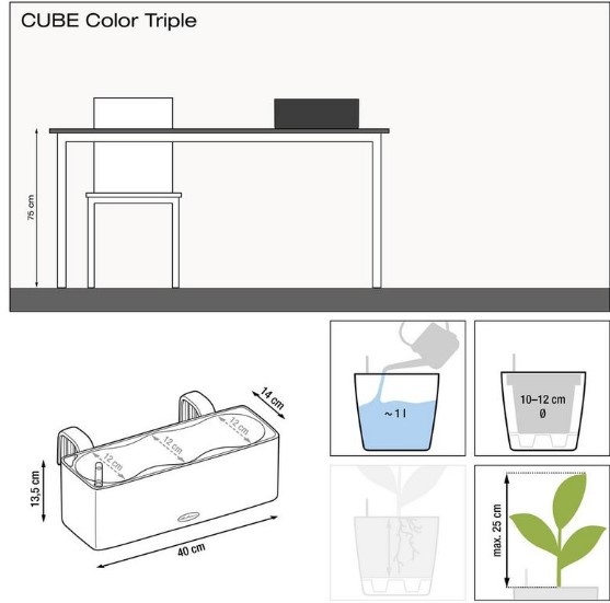 CUBE Color Triple пісочно коричневий 13686 фото