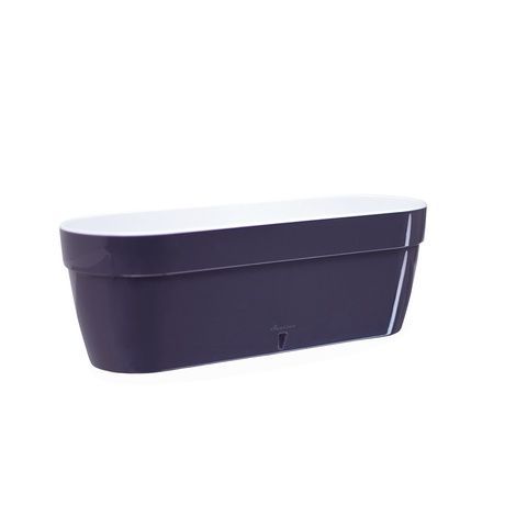 Вазон Santino Asti Window Box 12 л, 50х17х20см, антрацит-білий 2021519 фото