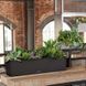 Розумний вазон з автополивом Lechuza BALCONERA Stone 100 графітовий чорний 15436 фото 8