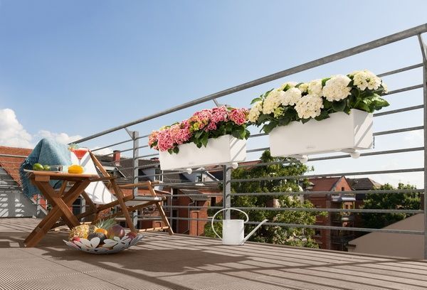 Розумний вазон з автополивом Lechuza BALCONERA Color 50 фісташковий 15659 фото