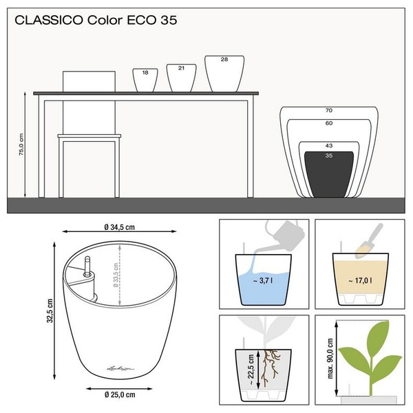 CLASSICO Color ECO 35 сірий 18933 фото