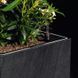Розумний вазон з автополивом Lechuza CANTO Slatestone 40 high LED, світло-сірий 15957 фото 5