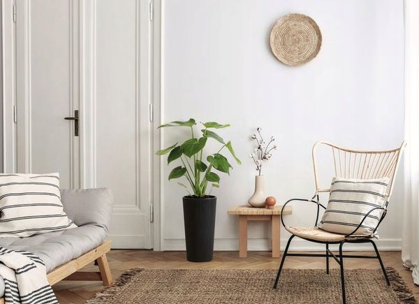 Вазон Lamela LILIA jumper 295х571 мм, графітовий 9508655 фото