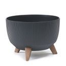 Вазон Lamela ROMA JUMPER 242*150 мм, антрацит 9829569 фото