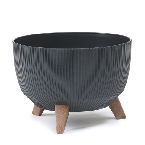 Вазон Lamela ROMA JUMPER 242*150 мм, антрацит 9829569 фото