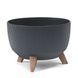 Вазон Lamela ROMA JUMPER 242*150 мм, антрацит 9829569 фото 1