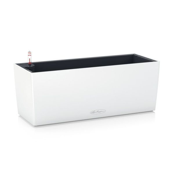 Набір Розумний вазон з автополивом Lechuza BALCONERA Color 50 білий 2 шт 15670*2 фото