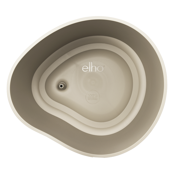 Горщик Elho eden 35 см сіро-коричневий 536053  фото