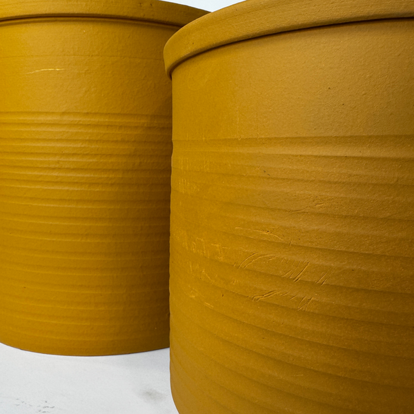 Кашпо Edelman Momo cylinder Mica Decorations 23 см світло-коричневий 1114800 фото