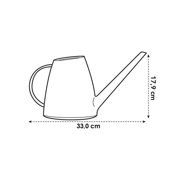 Лійка Elho brussels watering can 1,8 л фісташковий 536541 фото