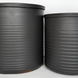 Кашпо Edelman Momo cylinder Mica Decorations 32 см темно-сірий 1114826 фото 8