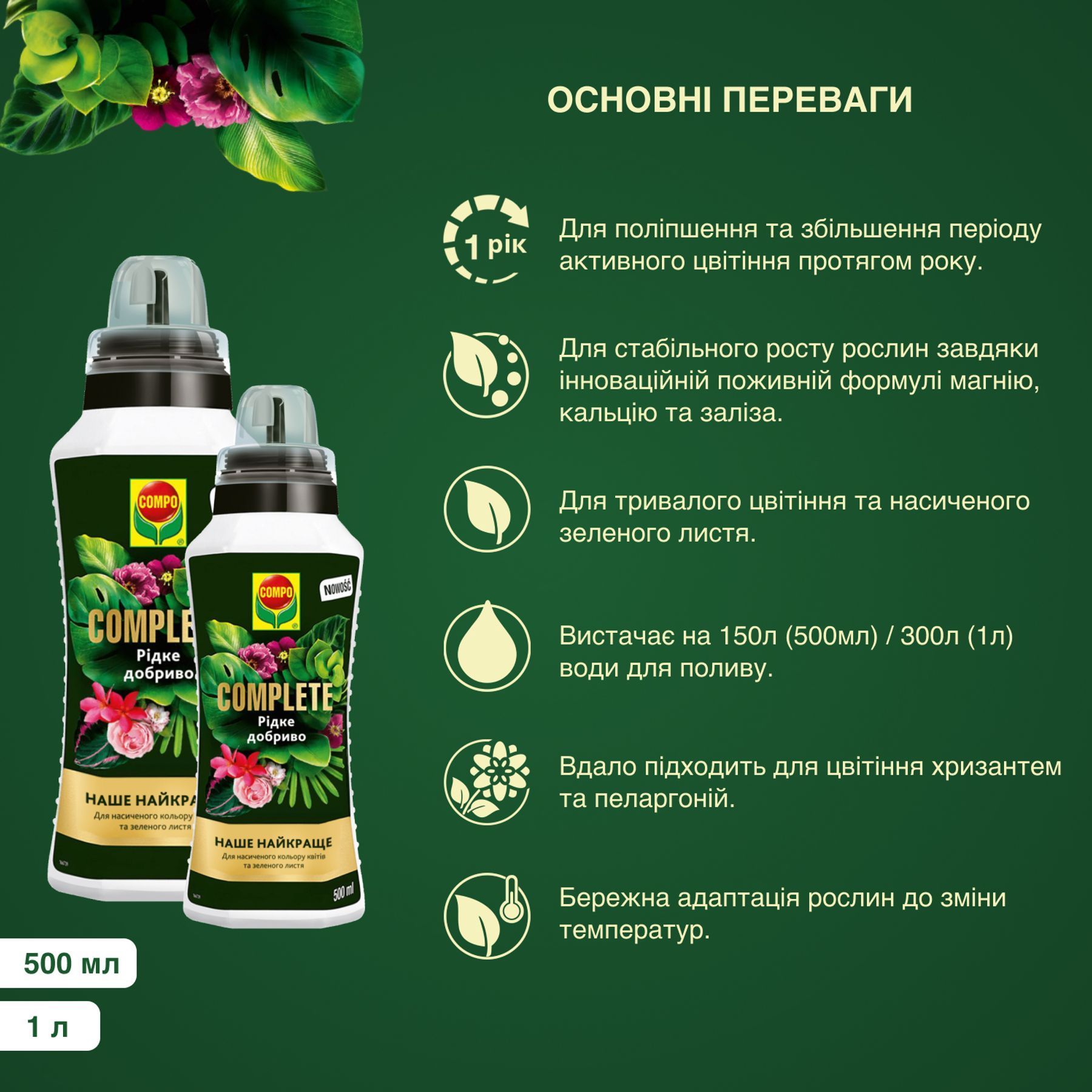 Купити COMPO COMPLETE — Для кімнатних 10033 (5730 + 7316) в інтернет ...