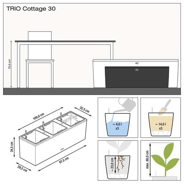 TRIO Cottage 30 мокко 15005 фото