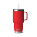 YETI RAMBLER 1 літр &ndash; Велика термочашка з трубочкою , колір RESCUE RED 703652 фото