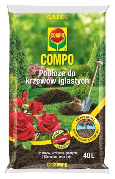 Торфосуміш для усіх видів хвойних рослин, 40л COMPO 2255 фото