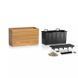 Розумний вазон з автополивом Lechuza PALO Natural Wood 80 wide low 16774 фото 3