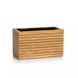 Розумний вазон з автополивом Lechuza PALO Natural Wood 80 wide low 16774 фото 2